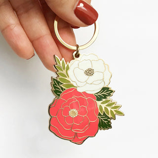 Irene Floral Cluster Keychain