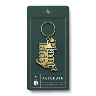 Plant Lady Key Chain