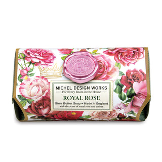 Large Bath Soap Bar - Royal Rose