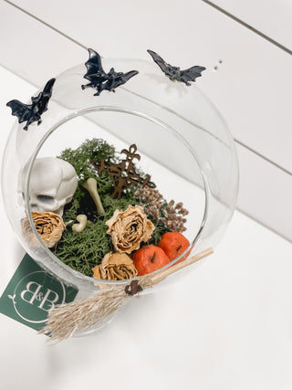 Halloween Terrarium Class, Tuesday, 10/10/23 1:00pm