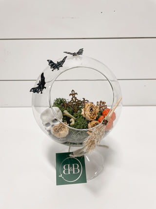 Halloween Terrarium Class, Tuesday, 10/10/23 1:00pm