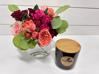 The Juliet Rose Bowl & Candle Combo