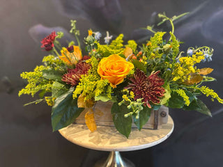 Harvest Sunset Thanksgiving Tablescape