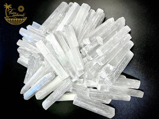 Selenite Crystal Wands (4 inch)  Imported from Morocco