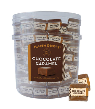 Wrap Caramel Chocolate in Display Tub .75oz - per piece