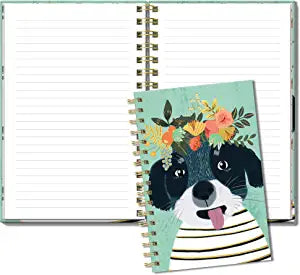 Spiral Notebook - Fancy Dog