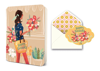 Deluxe Card Sets - Happy Birthday Flower Shop
