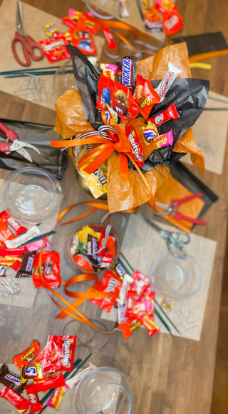 Halloween Candy Arrangement Class